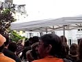 danyel waro � paris 18�me arrond. aux arenes demontmartre, � l'occasion du festival musiques et jardins, 13 juillet 2008.