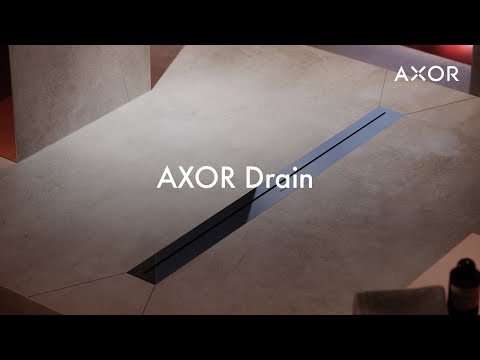 AXOR Drain – the shower drain as an object of design