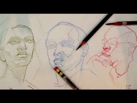 how to draw portraits