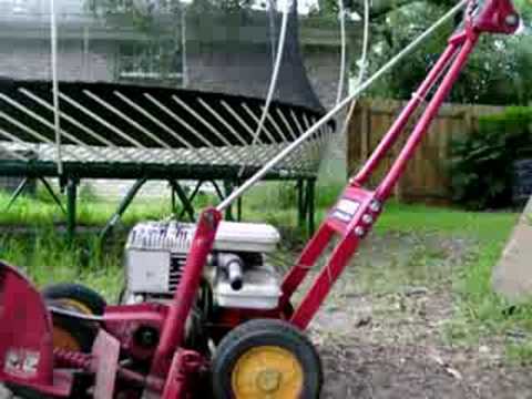 how to change belt on mclane edger