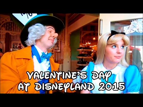 Valentine's Day at Disneyland 2015