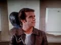 The Fonz checks his hair