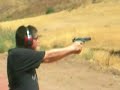 Samuel Puga shooting a Ruger P89