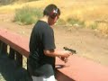 Samuel Puga shooting a Ruger P89