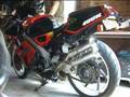 VFR400 NC30 With Shotgun Race Exhausts