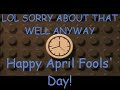 April Fools' Day Prank 2008 April Fools' Day Prank 2008