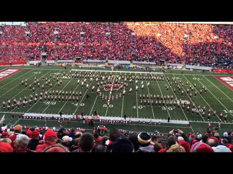 University of Wisconsin Marching Band - Phantom of the Opera Halftime Show