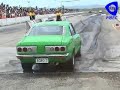kurmit the frog burnout at drags