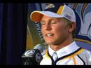 Colin Wilson speaks to the media