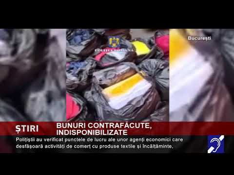 Bunuri contrafăcute, indisponibilizate