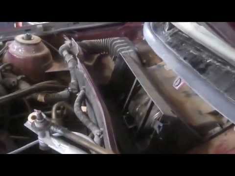 Blower motor replacement Saturn LS 2000 under hood Install Remove Replace
