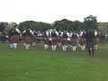 denny and dunipace grade 2 pipe band competing at the north berwick highland games 2008