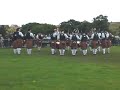 denny and dunipace grade 2 pipe band competing at the north berwick highland games 2008