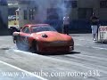 20B Triple Rotor RX7 with a MASSIVE Turbo that Runs a Low 7ET almost a 6 Second Pass