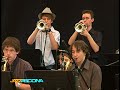 concert of the young swiss jazz accademy, directed by dai kimoto
swiss jazz arward 2008

performing dates: 28/6

style: swing

ch

first time in ascona!

swiss jazz award winner 2008!


born in japan but transplanted to romanshorn, switzerland, in 1979, dai kimoto is indeed a bizarre character, multi-faceted and fascinating.  musician and educator, artist and photographer, composer and arranger, he began his musical career at age 18, forming with friends in tokyo his first big band, before moving to great britain, then to germany and finally to switzerland. among his infinite musical and artistic endeavors, certainly the most interesting and original is the  