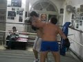 Christian boxing sparring (round 1)