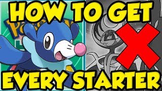 How To Get EVERY STARTER POKEMON In Pokemon Sword and Shield WITHOUT Pokemon Sun and Moon! by Verlisify