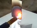 FIRE RETARDANT PAINT TEST, SAFETY BURN TEST 1 FIRE RETARDANT PAINT TEST, SAFETY BURN TEST 1