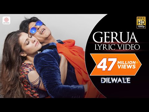 Dilwale – Gerua Lyric Video | Shah Rukh Khan| Kajol | SRK Kajol Official Lyric Video Dilwale – Gerua Lyric Video | Shah Rukh Khan| Kajol | SRK Kajol Official Lyric Video