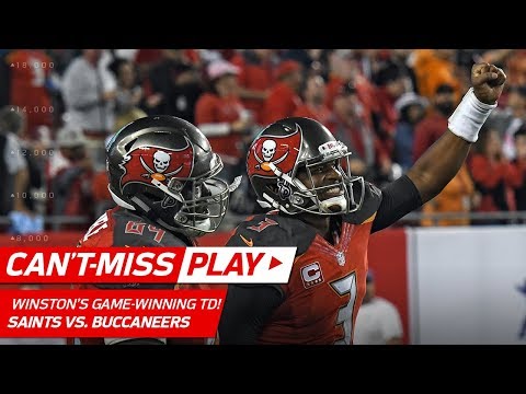 Video: Jameis Winston Tosses Game-Winning TD Pass vs. New Orleans! | Can't-Miss Play | NFL Wk 17