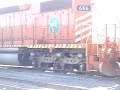 EJ&E SD38-2s #663, #666, #654- South End of Yard, Joliet IL