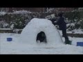 Best Igloo Ever: How to build an igloo in 90 seconds!