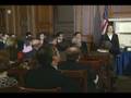 US Senate Page Closing Ceremony