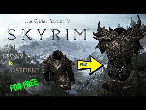how to get daedric armor in skyrim