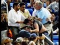 A fight broke out between spectators at US Open