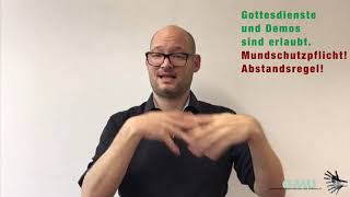 Teil-Lockdown ab 2. November 2020 in DGS