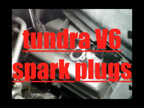 DIY How to install replace spark plugs on a 2007-2012 Toyota Tacoma