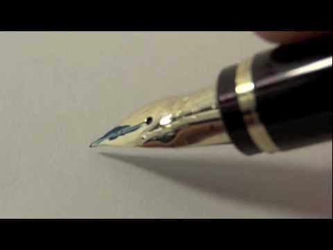 how to write with a calligraphy pen