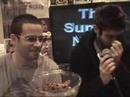 Stu Stone eats Dog Food after losing a Super Bowl Bet Stu Stone eats Dog Food after losing a Super Bowl Bet