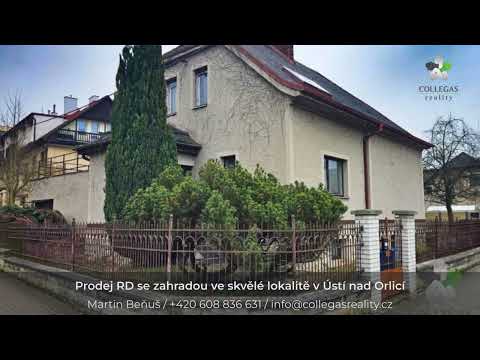 Video Prodej, rodinný dům 3+1, Ústí nad Orlicí, ul. Korábova