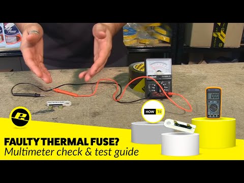 how to test a thermal fuse