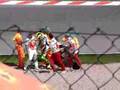 Rossi's crash 