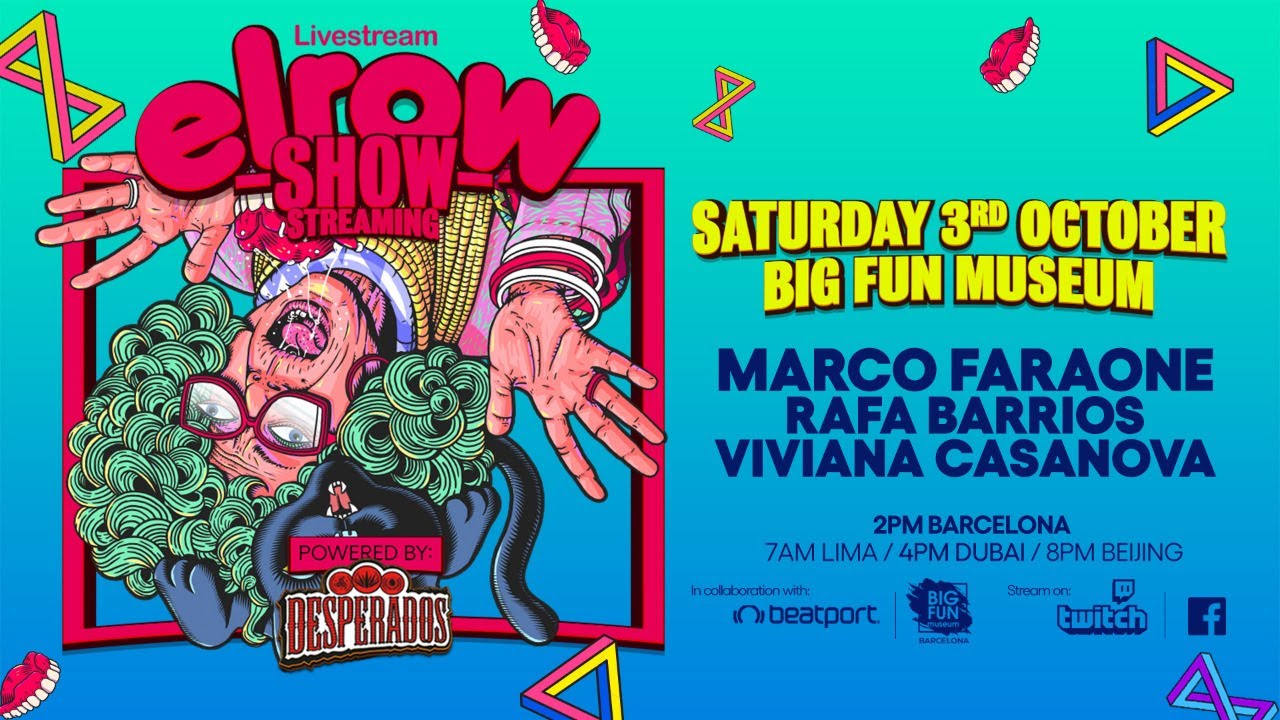 Rafa Barrios - Live @ elrowSHOW: Big Fun Musem 2020