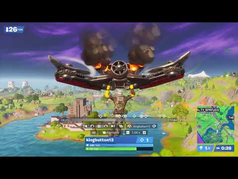 Fortnite season 4 most insane sniper shot ever