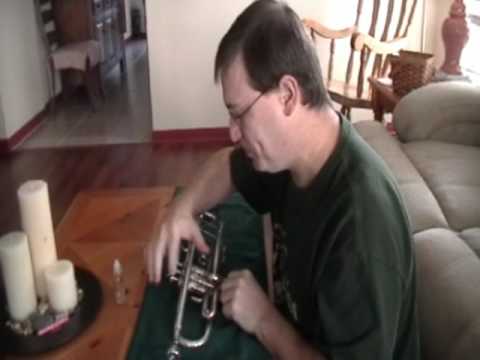 how to valve oil a trumpet