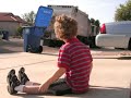 Griffin and Garbage Truck Sep 2007