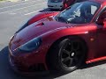 Saleen S7 TT Arriving in Laguna Beach Saleen S7 TT Arriving in Laguna Beach