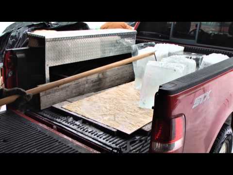 how to harvest packed ice
