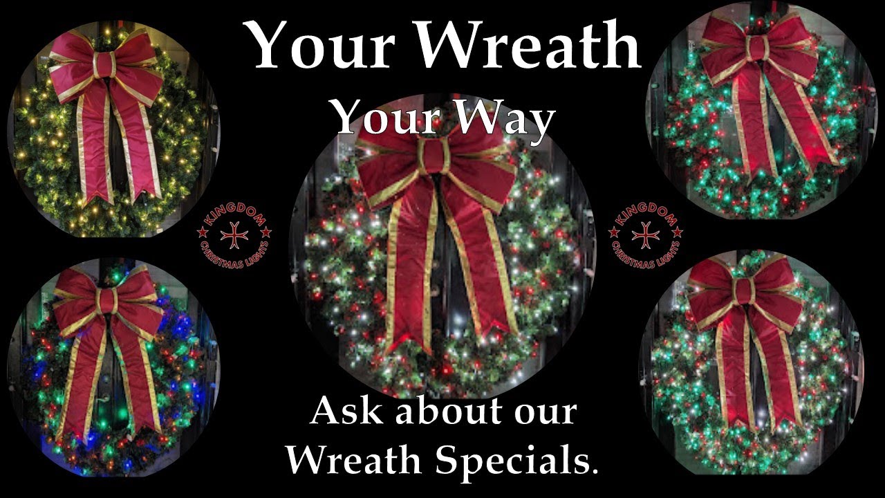 Custom Christmas Wreaths