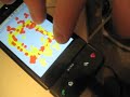 this video shows a modified fingerpaint program that draws circles under two fingers simultaneously, and tracks the fingers as they move across the screen. this video demonstrates very basic possibilities, but proves the multitouch capabilities beyond any doubt. for a write-up on how this hack was done, visit http://ryebrye.com/blog/