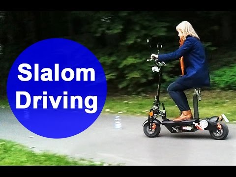 how to drive a electric scooter