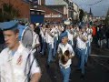 rising sons of the somme flute band from carrickfergus  county antrim marching at the brian robinson memorial parade on the shankill road belfast northern ireland on 6th september 2008

this video was created by
bands and groups.com