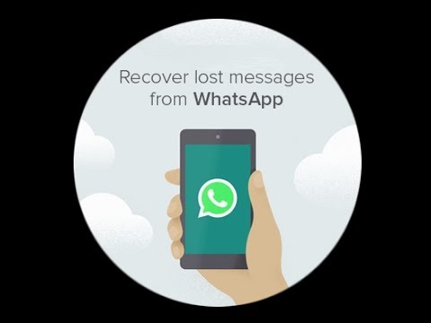 how to recover whatsapp account