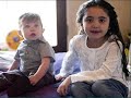 kids of rocker travis barker and model shanna moakler. atiana's real dad is bokser oscar de la hoya