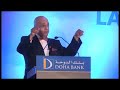 CEO Dr. Seetharaman addressing the august gathering at the Inauguration of Doha Bank’s Mumbai Branch – Wed, 29-Apr-2015 
