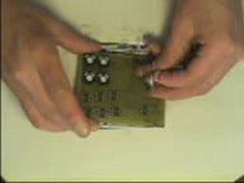 solder atmega 32-16 TQ on selfmade board